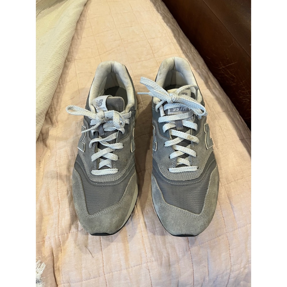 New Balance 997H Mens Grey Suede Mesh Lifestyle Sneakers CM997HCA Size 10